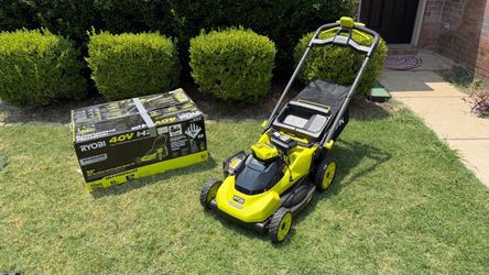 Ryobi 40V 20” Self propelled mower