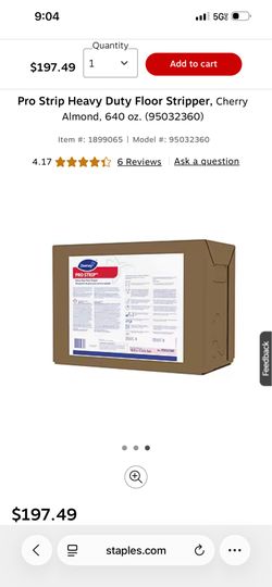 Diversy  heavy duty floor stripper.heavy duty 5 gallon.$70