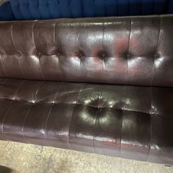 Futon (Leather SLEEPER) 