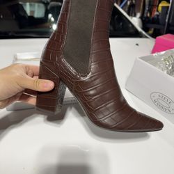 Steve Madden Reptile Brown Boots