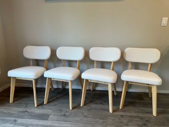 4 Brand New chairs in box