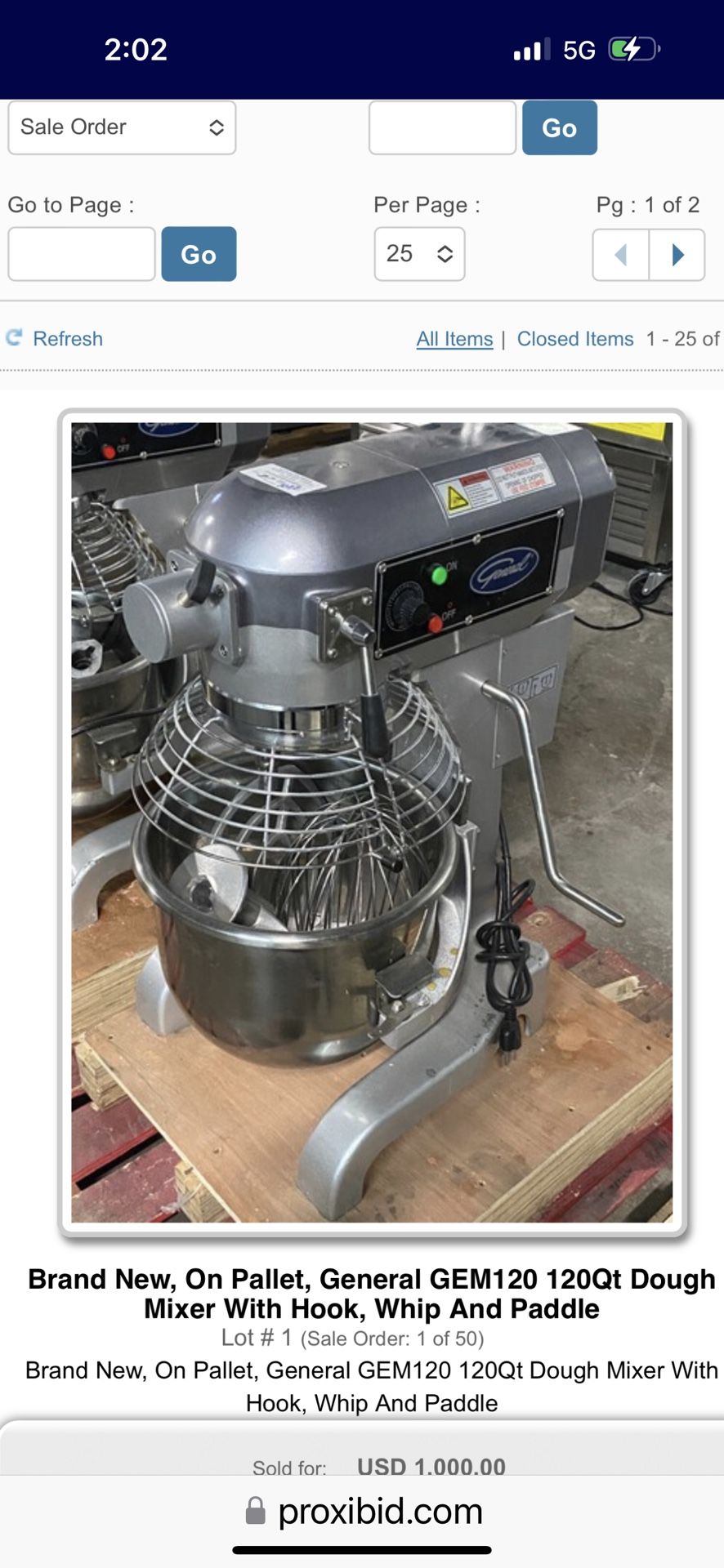 Doug Mixers Different Models and Sizes