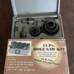 Hole Saw Kit 13pc
