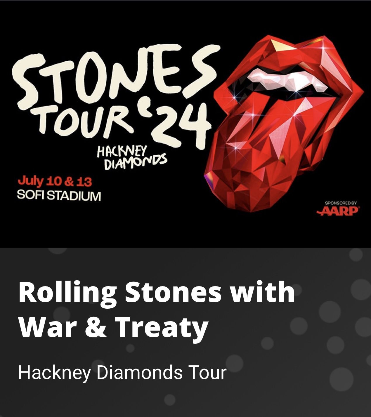 Rolling Stones Tickets