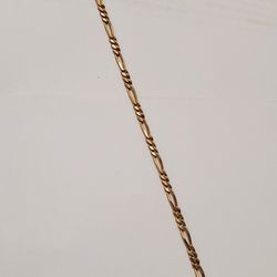 Real Gold 14karat Link Bracelet,  3.5g, 8"