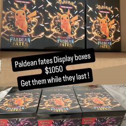 Paldean Fates Display