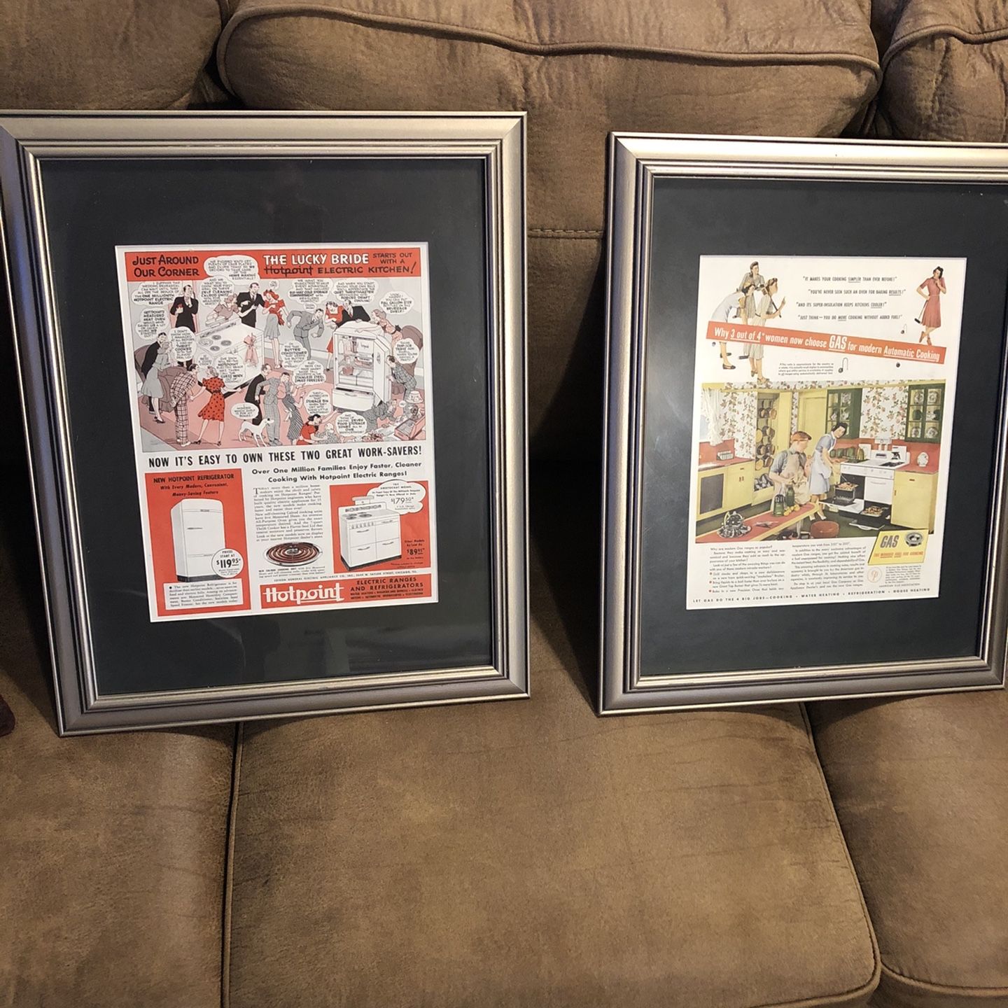 Vintage Farmhouse Cafe Circa 1940’s Kitchen Prints Framed