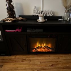 Fireplace tv Console