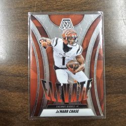JA'MAR CHASE BENGALS MOSAIC ELEVATE PANINI NFL SPORTS CARD!