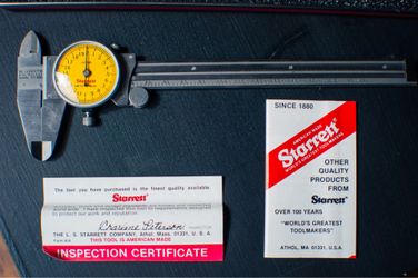 Starrett Dial Caliper # 120 M