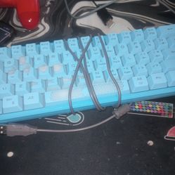 Blue keyboard