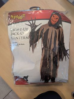 Light up Jack-o'-lantern costume