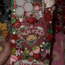 Strawberry shortcake phone case