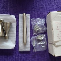 Nib Brushed Nickel Toilet Paper Holder