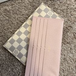 Louis Vuitton Félicie Pochette- Damier Azur- card holder & coin wallet
