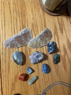 Lot of crystals
