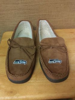 Seahawks slippers