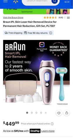Braun IPL device