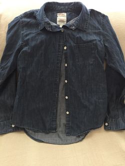 Girl denim top