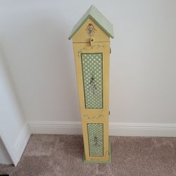 Solid wood cd tower