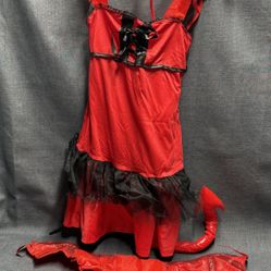 Woman's Xs Devils Costume