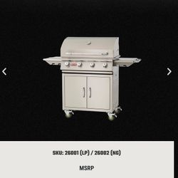 Bull Outlaw BBQ Grill Cart