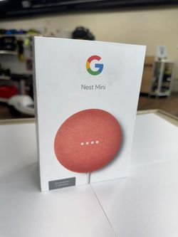 GOOGLE NEST MINI 2ND GENERATION SMART SPEAKER LIKE NEW