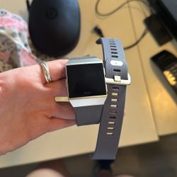 Fitbit Ionic W/charger And Band Sizes