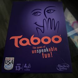 Taboo Board Game - The Game of Unspeakable Fun by Hasbro