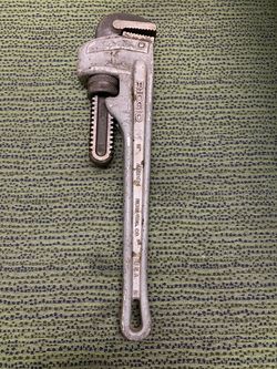 Ridgid 14" Aluminum Pipe Wrench