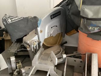 15” Hitachi chop saw