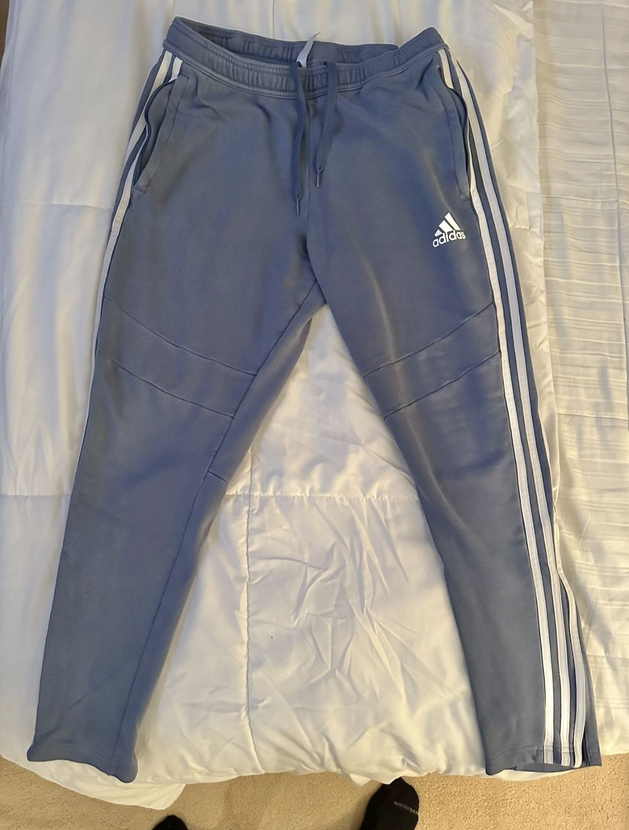 Adidas Light Blue Jogger Sweatpants Medium