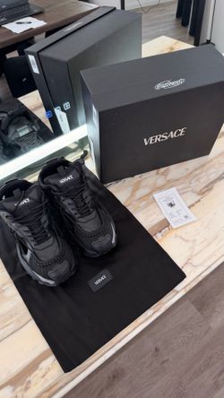 Versace Designer Shoes – Men’s Size 46 / 12.5 – Brand New