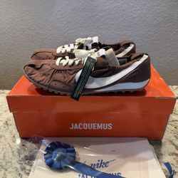 Nike x Jacquemus Moon Shoe SP Fauna Brown HV8547-200 Women’s Size 9.5 Brand New 