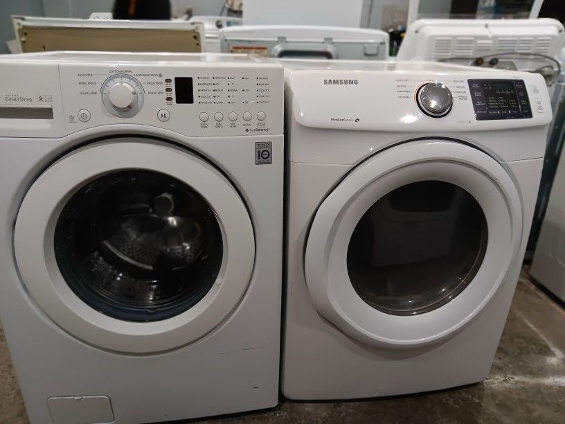 Front Load Washer Machine And Electric Dryers