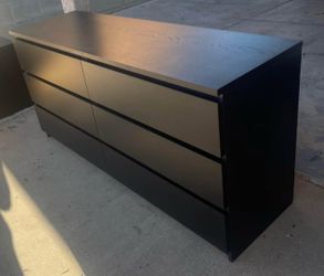 Modern Large 6 Drawer Dresser