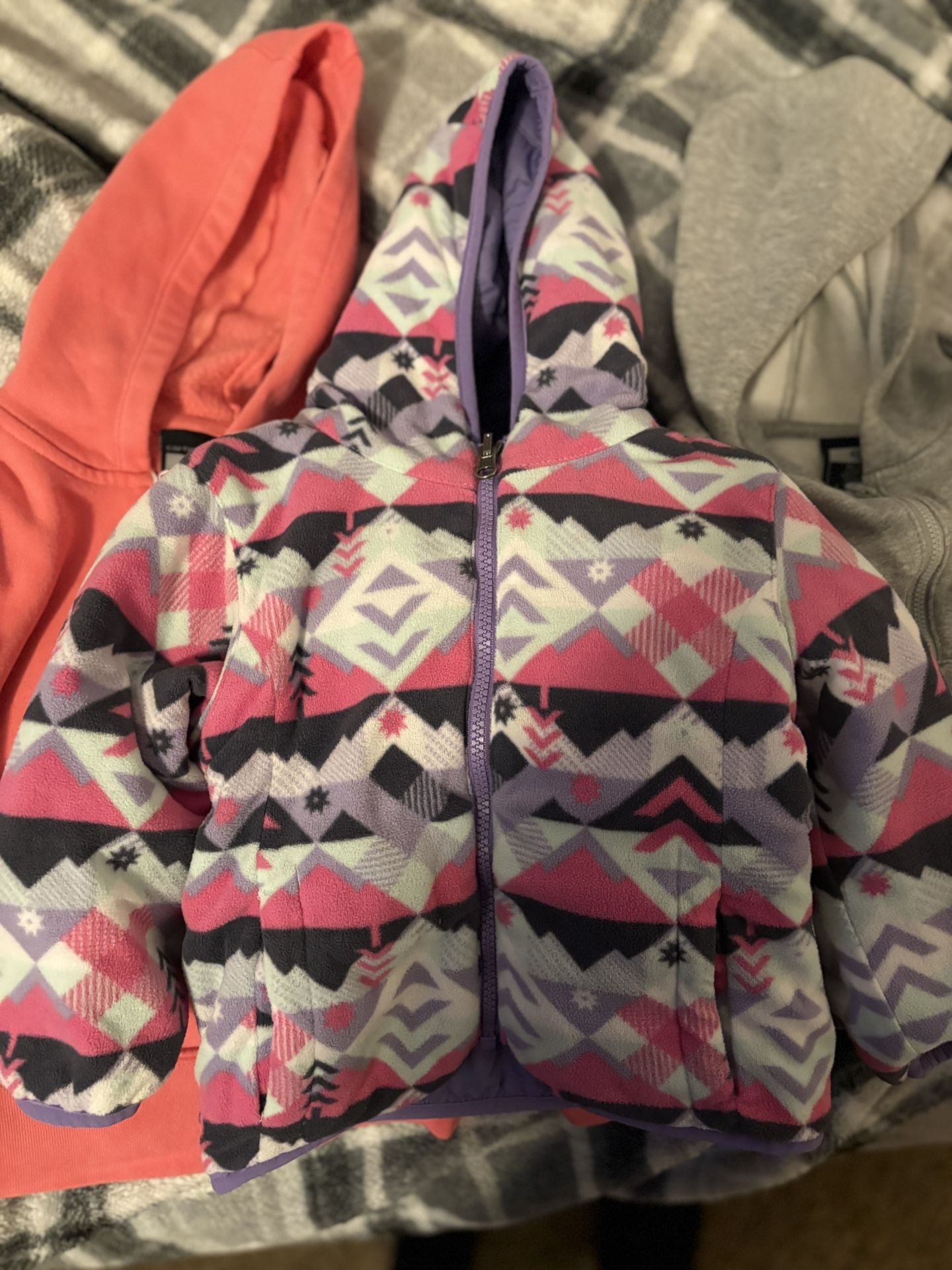 Toddler Columbia Reversible Fleeced Jacket