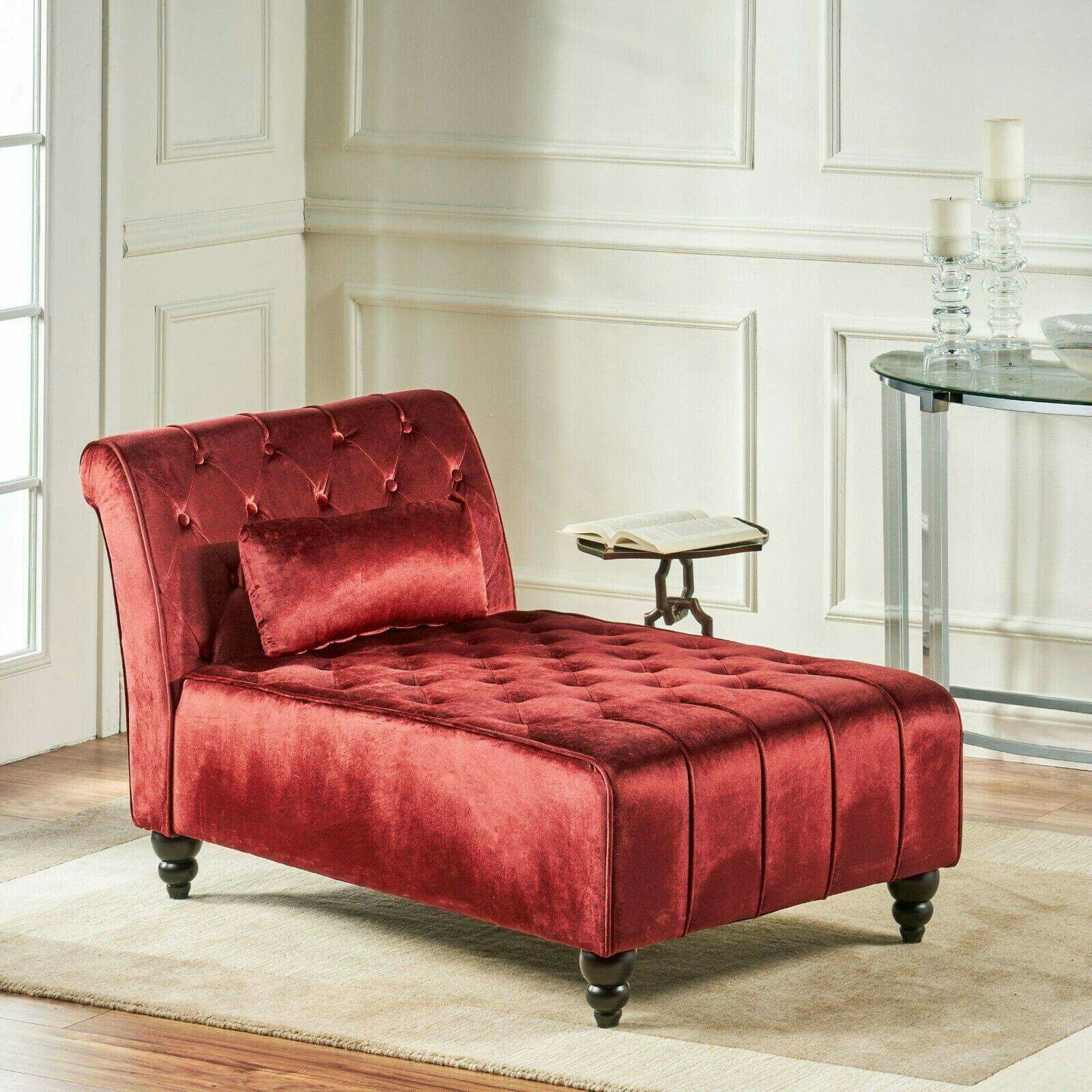 Néw Velvet Chaise Lounge
