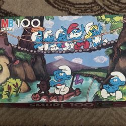 Smurfs 100 Piece Puzzle