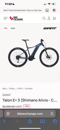Giant talone e- mountian bike