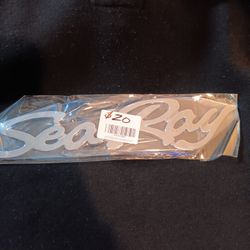 SeaRay Boat Sticker
