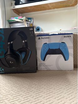 Selling a PS5 control and G432 headset for both 100