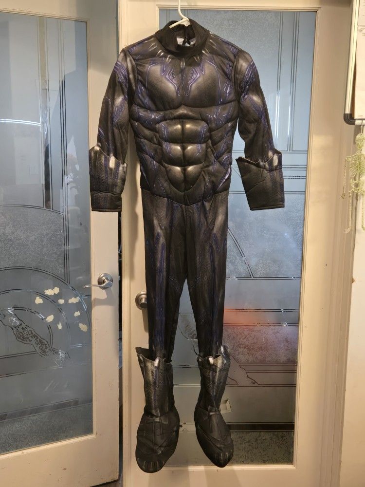 Black Panther Vibranium Costume Size Youth Large