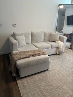 Grey L Shape Couch