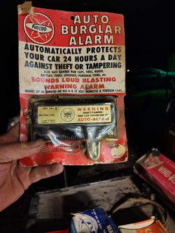 Antique Auto Burglar Alarm