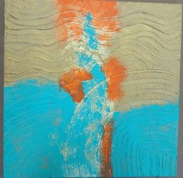 20x20 Abstract Painting