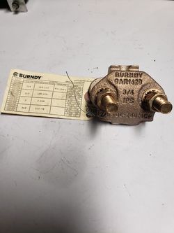Burndy GAR1426 GROUND CLAMP