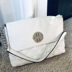 Kate Spade White Flap Bag