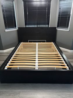 IKEA Malm Queen Storage Bed Frame