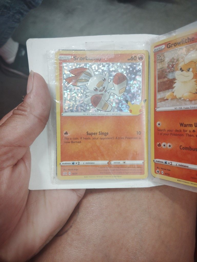 Pokemon Holographic Halloween Cards